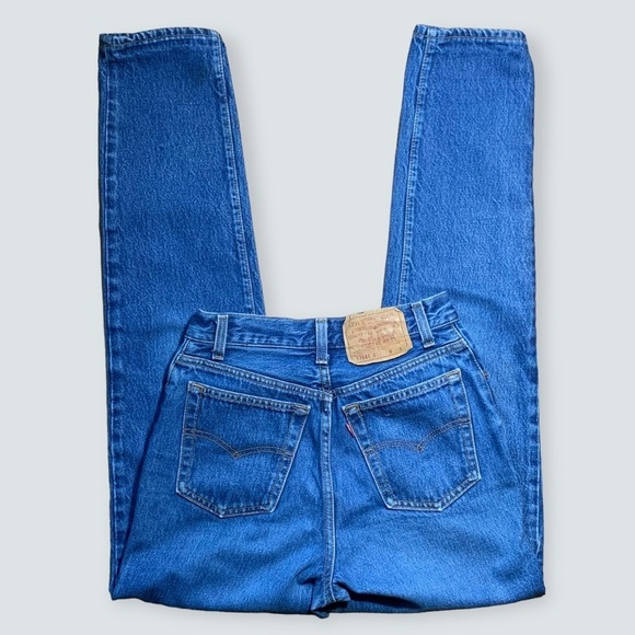 𝅺VINTAGE 80's Levis 501 Womens Mom High Rise Jeans Size 7 W 24” USA - Picture 14 of 16